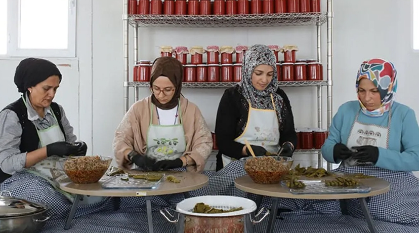 Kadın Kooperatifi Üretime Başladı