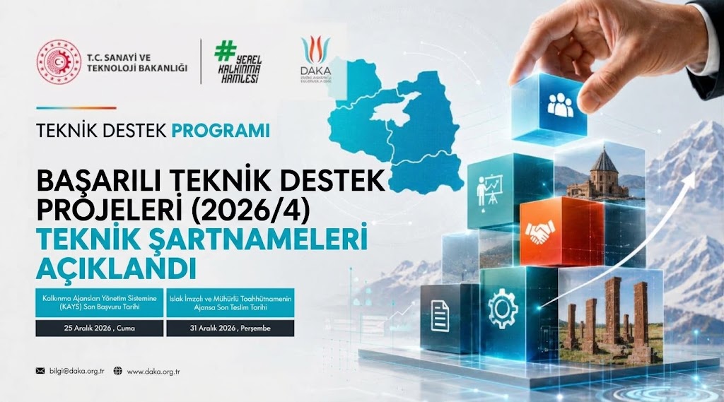 Başarılı Teknik Destek Projeleri (2026/4) Teknik Şartnameleri Açıklandı